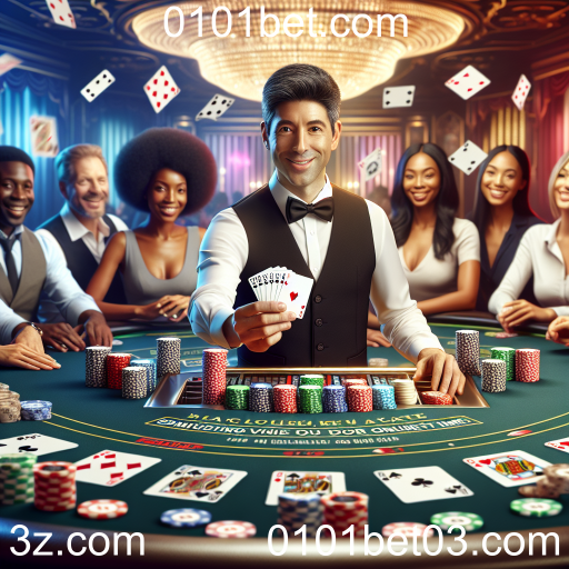 Desvendando o Blackjack: Estratégias e Emoções no 0101bet.com